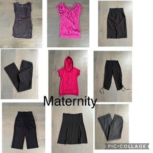 Maternity clothes size XS & SM EUC